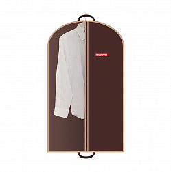 Чехол для одежды Hausmann объемный 60x100x10см, коричневый